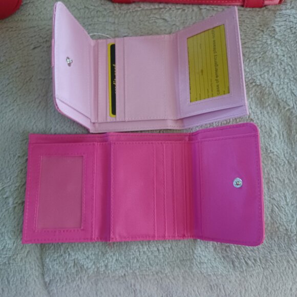 2 Pink Bags and 2 Pink Wallets Bundle - Picture 9 of 9